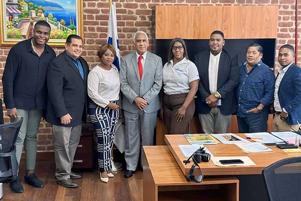 CONAPE y círculo de periodistas de Colón buscan estrechar lazos con gobernación de Colón