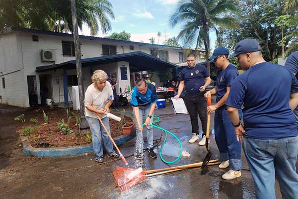 Jornada de Limpieza en la Sede del CONAPE en La Boca de Amador